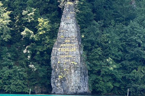 Lake Lucerne: Private Luxury Boat Cruise