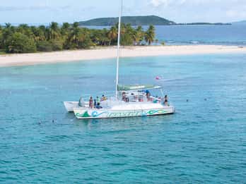 From Fajardo: Icacos Catamaran Snorkeling Tour