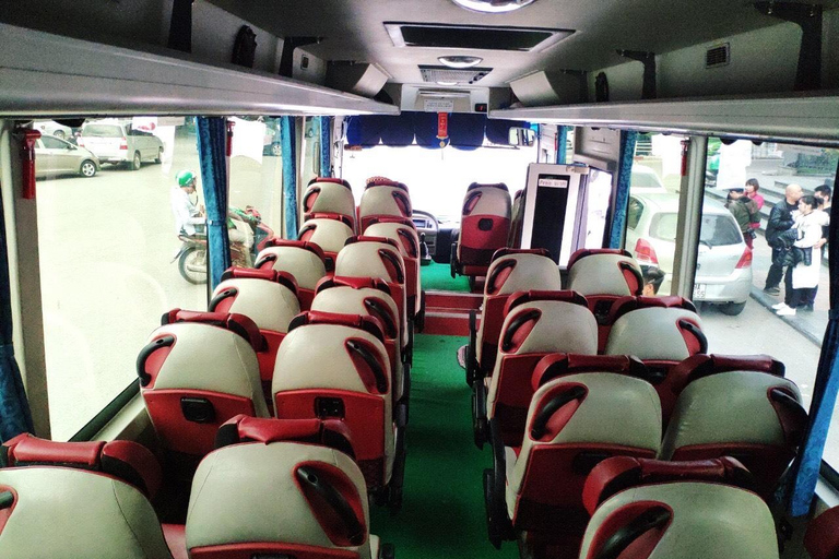 Ônibus de Cat Ba para Ha Noi (ônibus com assentos + lancha rápida)