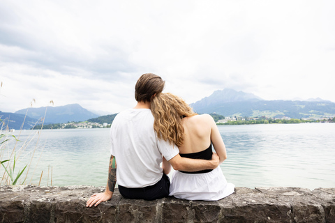 Luzern: Privates Fotoshooting an berühmten Sehenswürdigkeiten