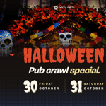Stangers-to-Friends Ruin Pub Crawl: ingresso VIP, giochi e shot