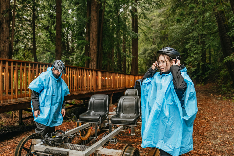 Mendocino County: Pudding Creek Railbikes