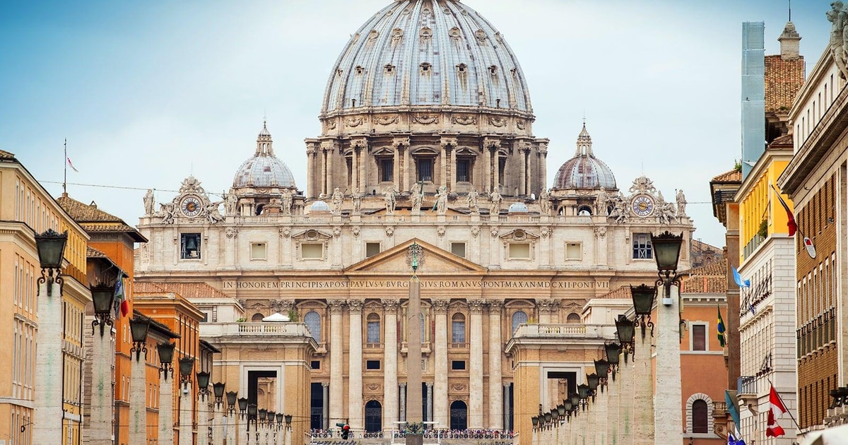 Rome: Tour van de koepel van de Sint-Pietersbasiliek naar ondergrondse