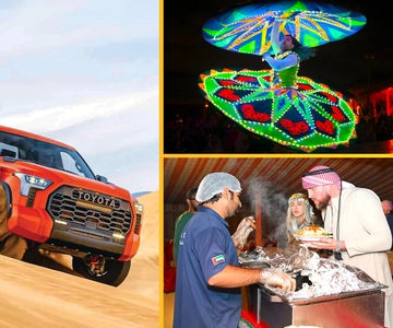 Dubai: Tour with BBQ Dinner, Camel Ride, & Traditional Show