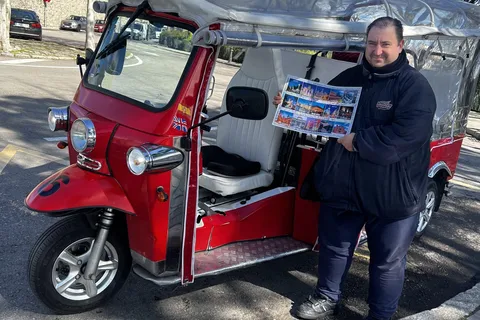Madrid: 2-hour private tuk tuk tour