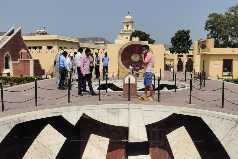 Jaipur : Private Full-Day Guided Sightseeing Tour Tour with Private Transport, Driver & Tour Guide