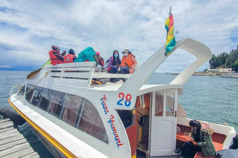 Excursion en catamaran, lac Titicaca et île du Soleil