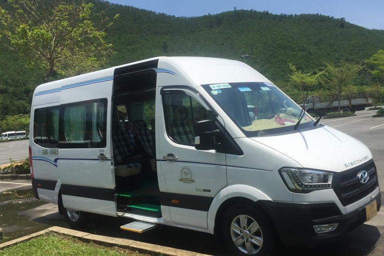 Desde Hoi An: Autobús de enlace de ida a Hue