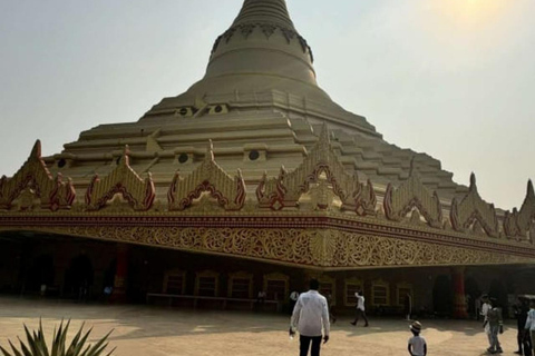 Mumbai: Kanheri Caves Guided Tour Kanheri Caves+Temple+Village+Tiger safri ( pickup & drop)