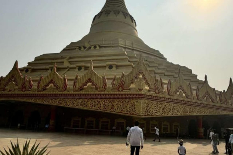 Mumbai: Kanheri Caves Guided Tour Kanheri Caves+Temple+Village+Tiger safri ( pickup & drop)