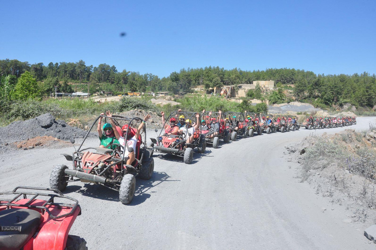 Alanya: Quad-Bike Excursion in Forest with Hotel Pickup Double Participant