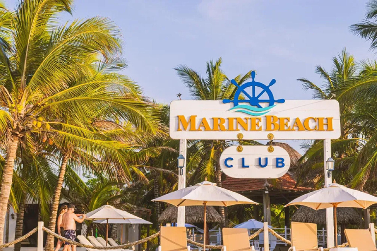 Cartagena: Escape to Marine Beach, Cocktail, Pool, and Hotel Pickup Included