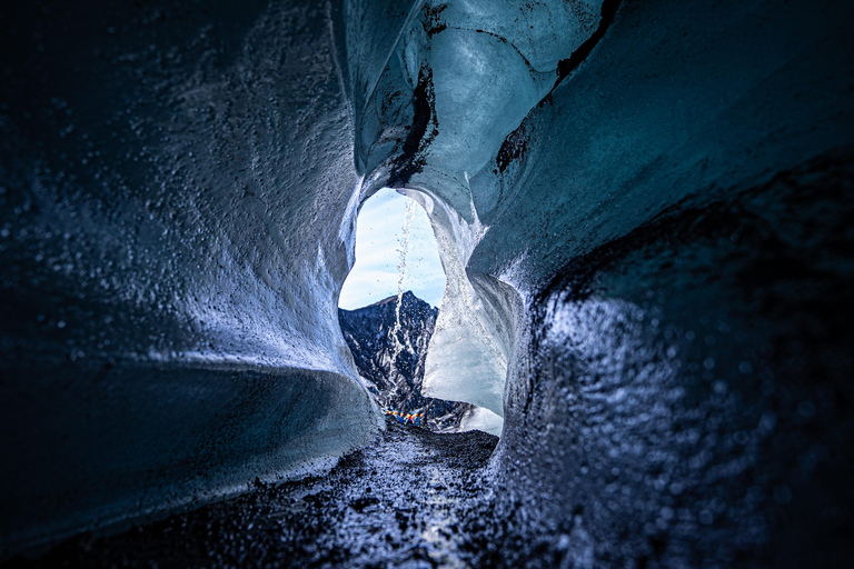 From Vík: Fly your Drone in Katla Ice Cave Super Jeep Tour