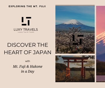 Mt Fuji Sightseeing Private tour with English Speaking Guide