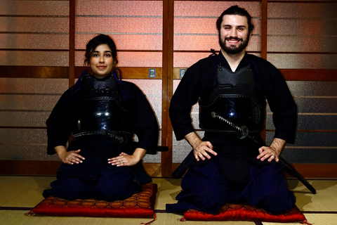 Kyoto : Expérience du kendo et du samouraï avec uniforme et équipement