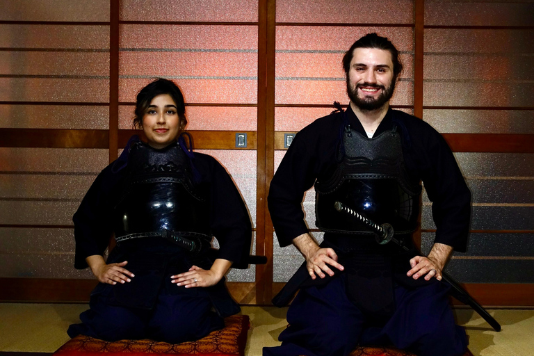 Kyoto : Expérience du kendo et du samouraï avec uniforme et équipement