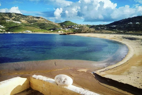 Cruzeiro guiado em Mykonos com um jipe exclusivo para passageiros: Visita obrigatória em 4h