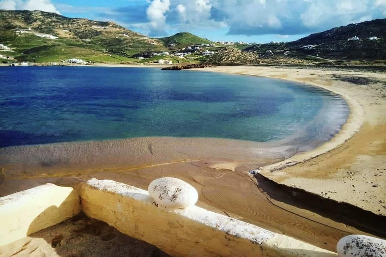 Cruzeiro guiado em Mykonos com um jipe exclusivo para passageiros: Visita obrigatória em 4h