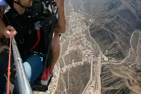 Mendoza: Paragliding Experience Height flight