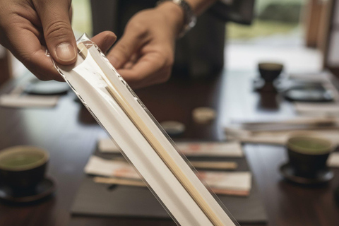 Kyoto: Gion Chopsticks Making Class with Engraving Options