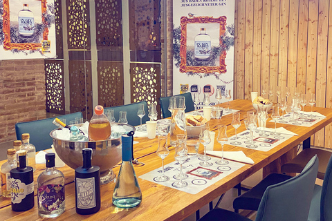 Premium gin tasting: production, variety and tasting
