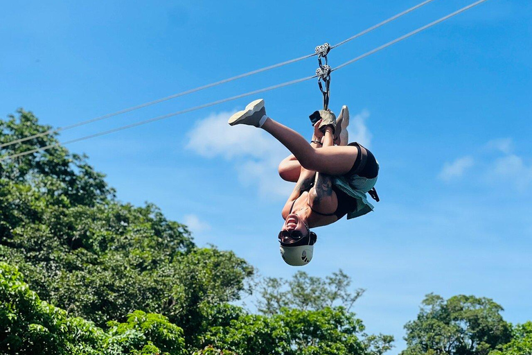 Largest Zipline & Cave Exploration from sigatoka coral coast Marriott/InterContinental Fiji Golf Resort