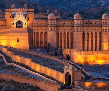 Vanuit Delhi: 6-daagse Gouden Driehoek Tour met Ranthambore