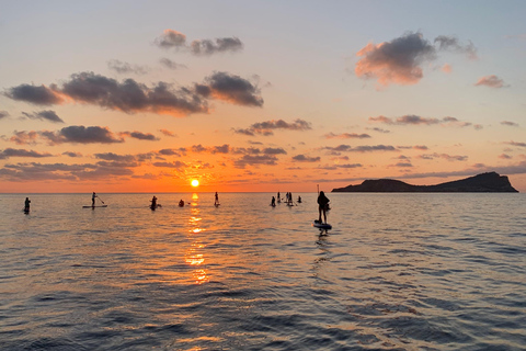 Ibiza: Paddle Board Zonsondergang Tour