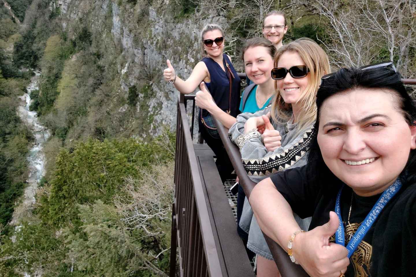 From Kutaisi: Martvili & Okatse Canyons & Cave Guided Tour