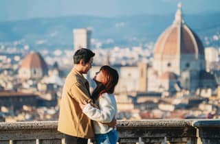 Florenz: Stadtskyline-Fotoshooting am Piazzale Michelangelo