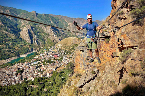 Granada: Via Ferrata Guejar Sierra "La Araña".