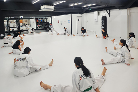 Traditional Taekwondo Lesson in Seoul: From Basic to Combat C. Local Taekwondo