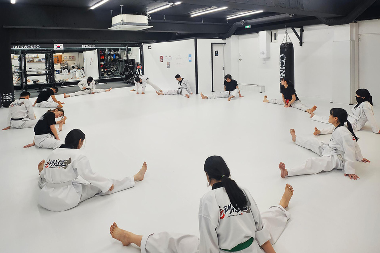 Traditional Taekwondo Lesson in Seoul: From Basic to Combat C. Local Taekwondo