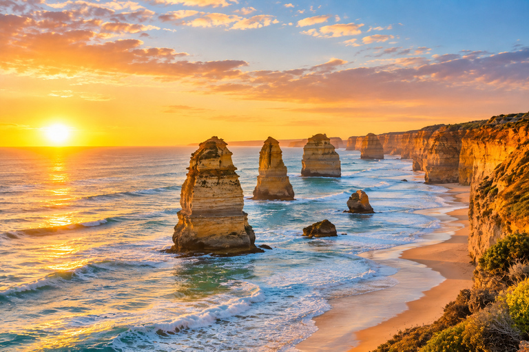 Great Ocean Road Boutique Minibus Reverse Tour & 12 Apostles Minibus Meeting Point Pickup (Max 23 Guests)