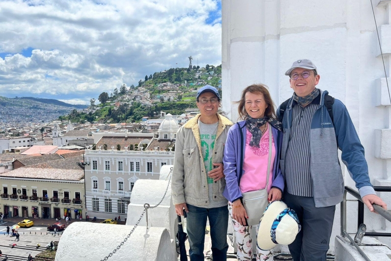Quito: Old Town Walking Tour with Basilica Church Visit Shared tours
