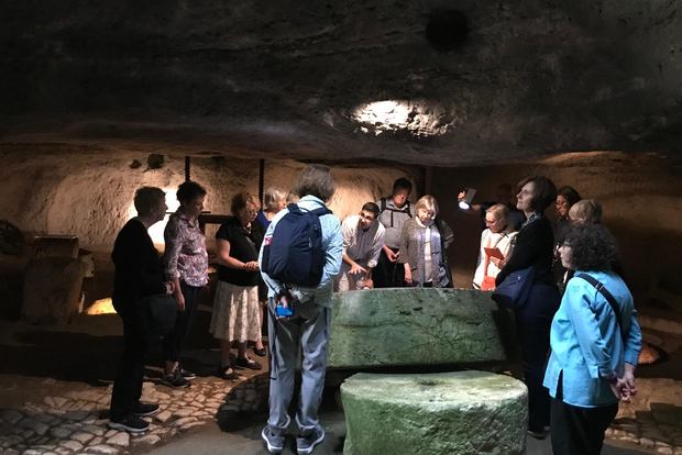 Tour y degustación en un molino de aceitunas subterráneo cerca de Otranto