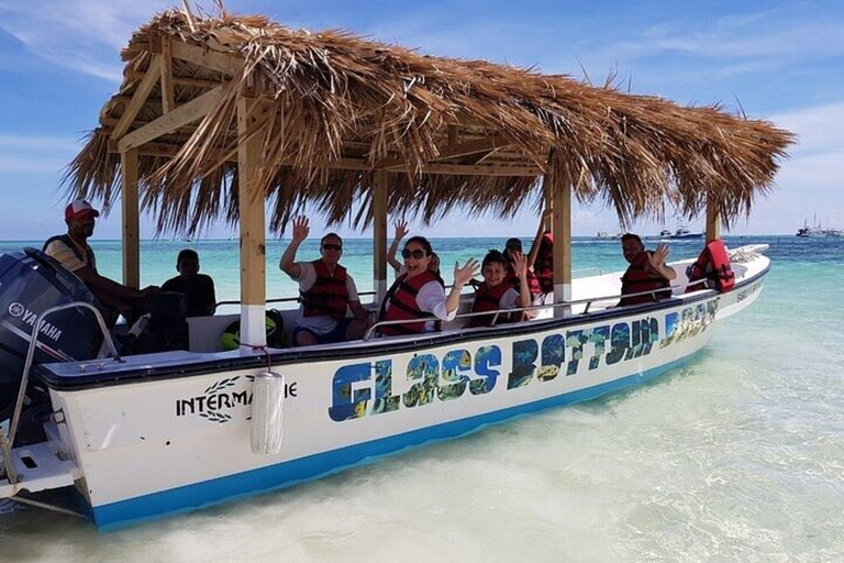 Puerto Plata: Glass Bottom Boat & Snorkeling Tour