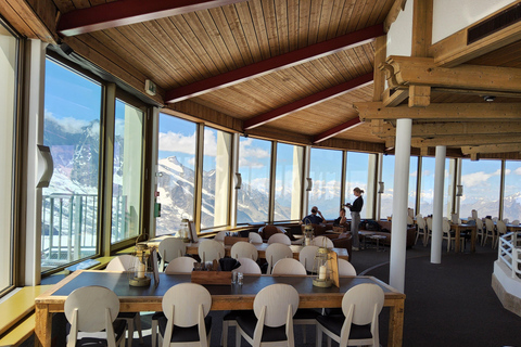 Excursion d&#039;une journée à Zurich : le restaurant tournant le plus haut du monde