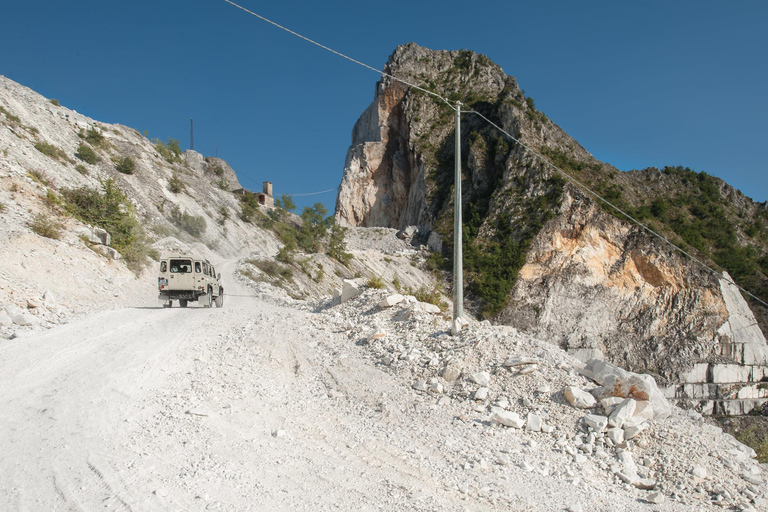 Från Florens: Dagsutflykt till Pisa, Lucca och Carrara Marble