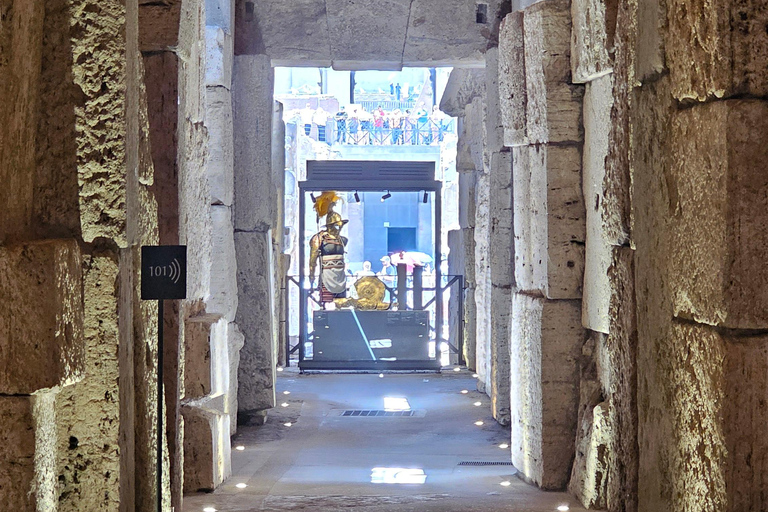Rome : Colisée souterrain max. 6 personnes