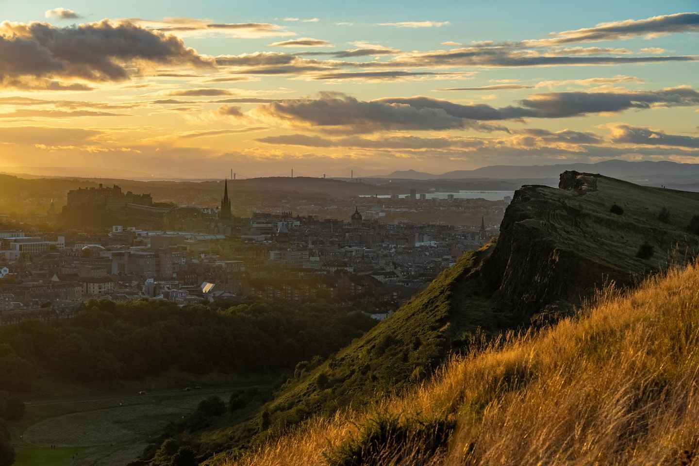 Edimburgo: Escursione al Tramonto su Arthur's Seat con Guida