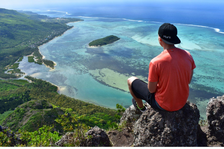 Mauritius from Above: Le Morne Brabant Scenic Guided Hike Mauritius: Le Morne Brabant Guided Hike with Hotel Pickup