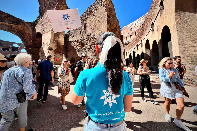 Rome : Colisée et Forum avec l&#039;application AudioGuide + Arène en optionColisée, Forum Romain, Mont Palatin et Audioguide