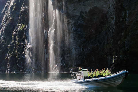Olden: Bus to Geirangerfjord for RIB Boat Fjordsafari