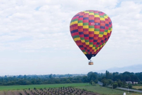 From Baku: Hot Air Balloon, Zipline, and Off-Road Adventure