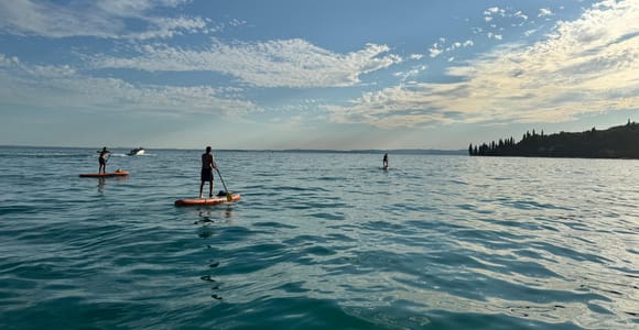 Punta San Vigilio: Private SUP Sunset Tour from Garda
