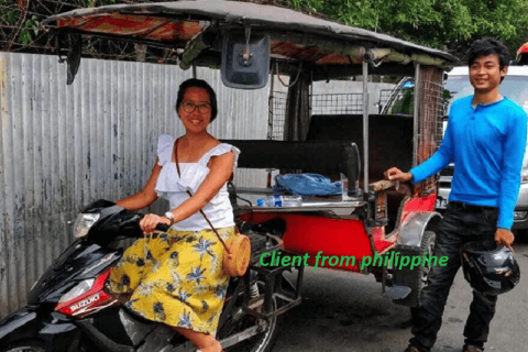 Phnom Penh: ophalen bij elk busstation prijs $5