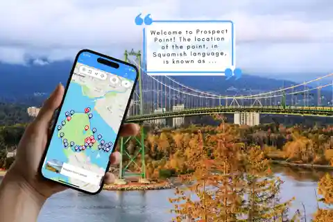 Descubra o Stanley Park com um passeio a pé com áudio para smartphone
