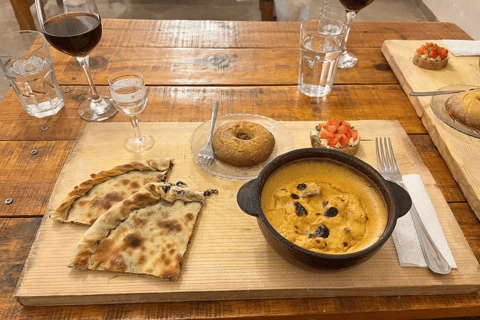 Traditional cooking class with homemade wine in Tirana