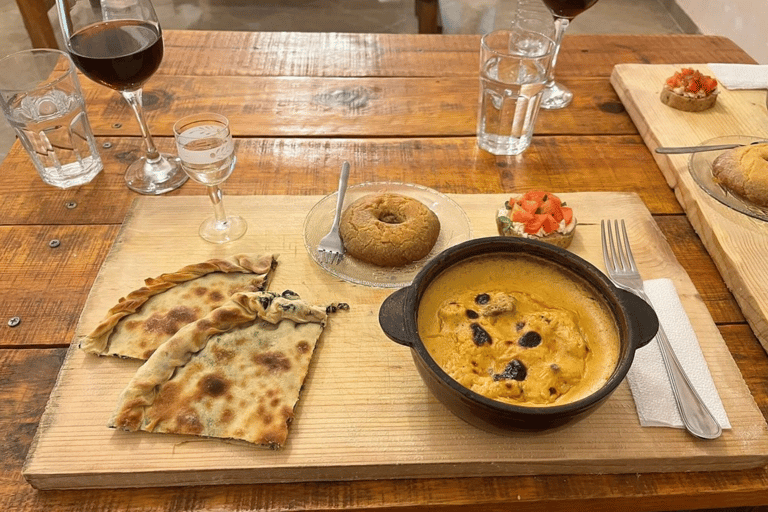 Traditional cooking class with homemade wine in Tirana